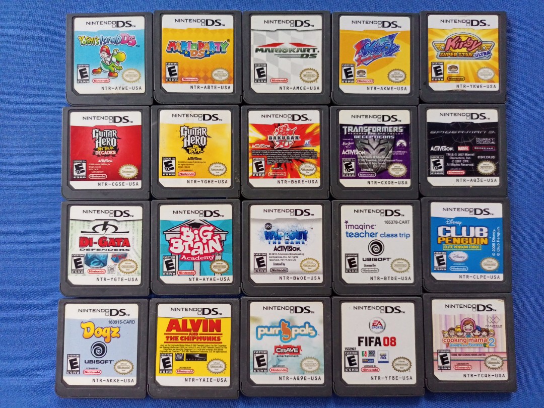 Nintendo DS Games Bundle, Video Gaming, Video Games, Nintendo on Carousell