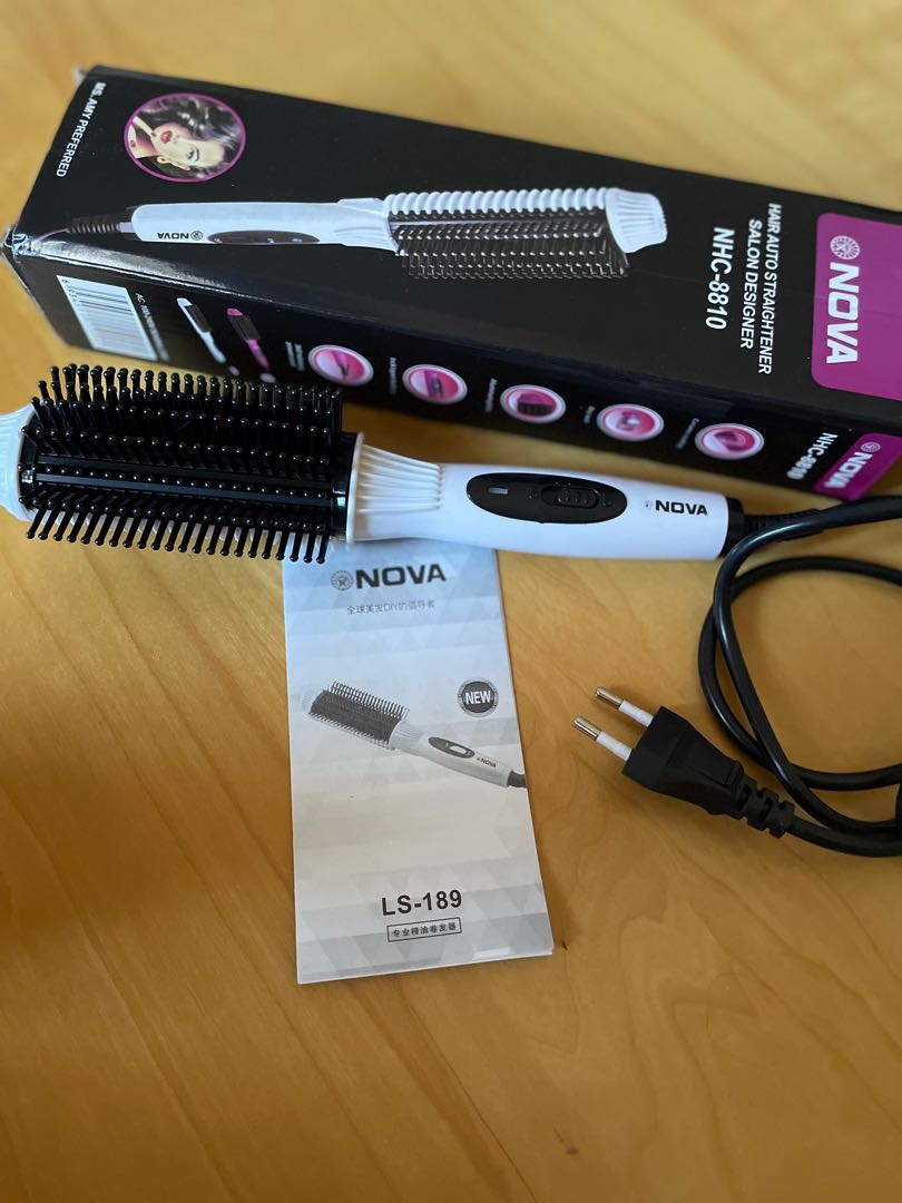 Nova hair hot sale auto straightener