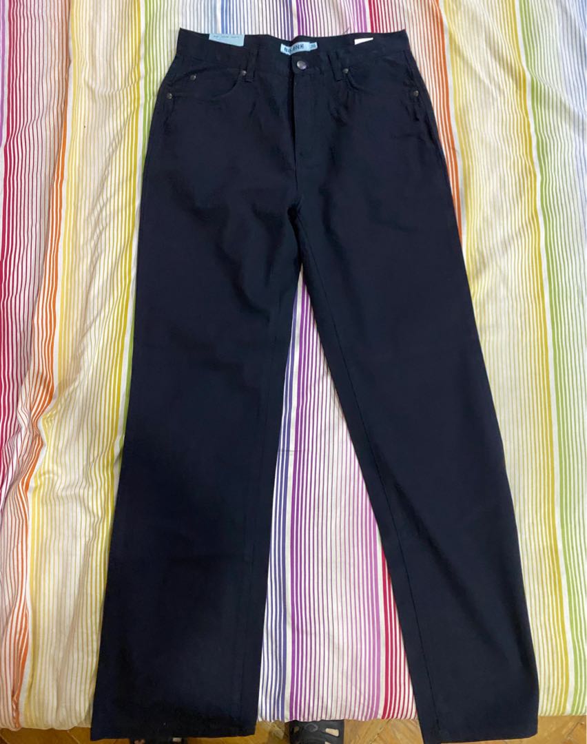 Original Baleno Black Pants, Men's Fashion, Bottoms, Jeans on Carousell