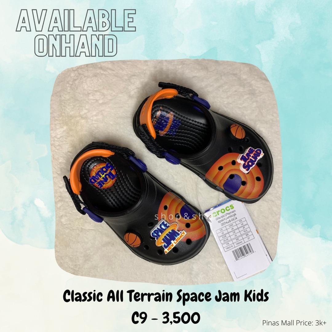 CROCS SANDAL SPACE JAM Kids' INFANT SALE 100% AUTHENTIC ORIGINALS 207426-0C4