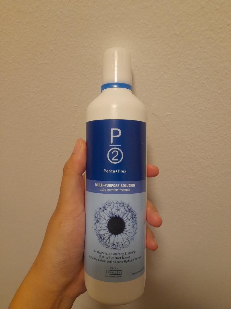 P2 contact lens cleaning solution, Men's Fashion, Watches & Accessories