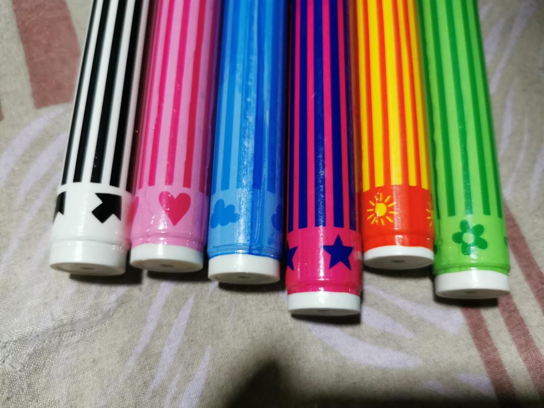 Pen, organizer, journal books, etc(read first pls) (Category: Stationery & School Supplies) located in Manila. Submitted by ickaikai (Listing ID 1177138097, Image 3). Description: -Metallic Pen and Stamp pen (actually hindi ko sya nagamit, natuyo nalang so hindi po sya nasulat or stamo, maybe you can make it work, alam ko may ginagawa para mabasa ink nya, parang ganun) -Pen organizer 72 slots -journal book, card making book (i can send videos for