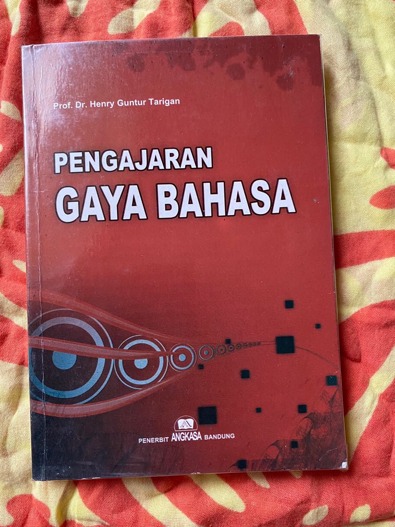 Pengajaran Gaya Bahasa Karya Henry Guntur Tarigan Buku And Alat Tulis