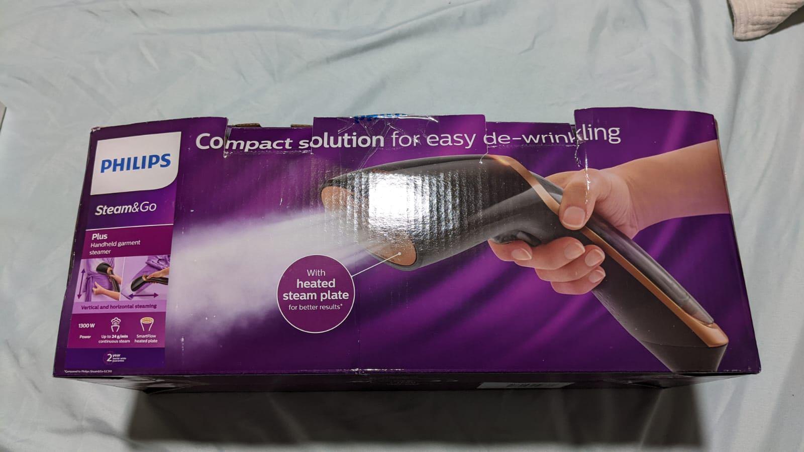 steamer philips steam&go plus