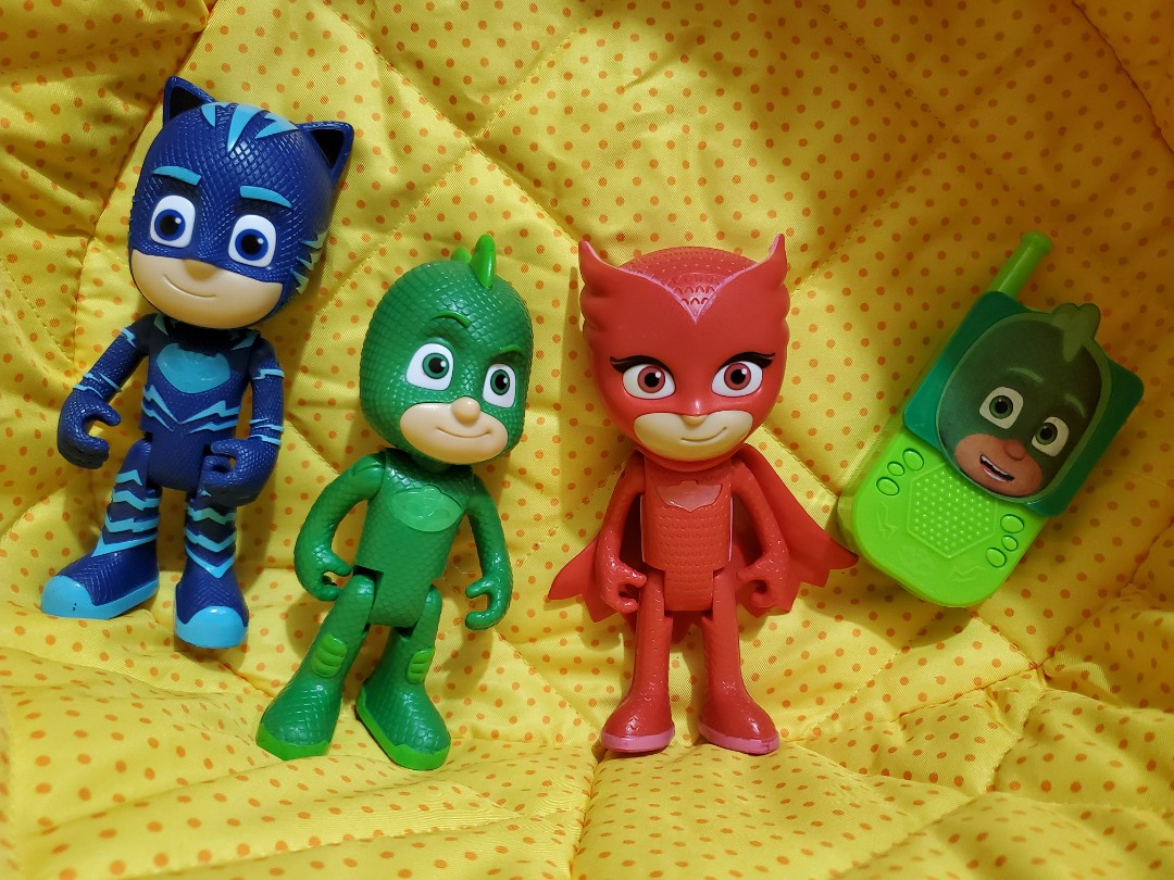 PJ MASK FROG BOX PJ Mask Deluxe Talking Figure SET, Babies & Kids