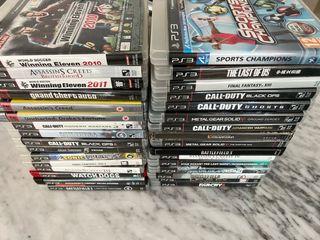 Playstation 3 + 32 Popular Games + 2 controllers