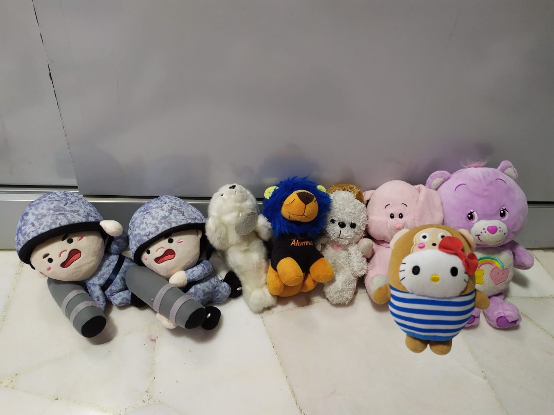 cheap plushies/stuffed toys, Hobbies & Toys, Toys & Games on Carousell