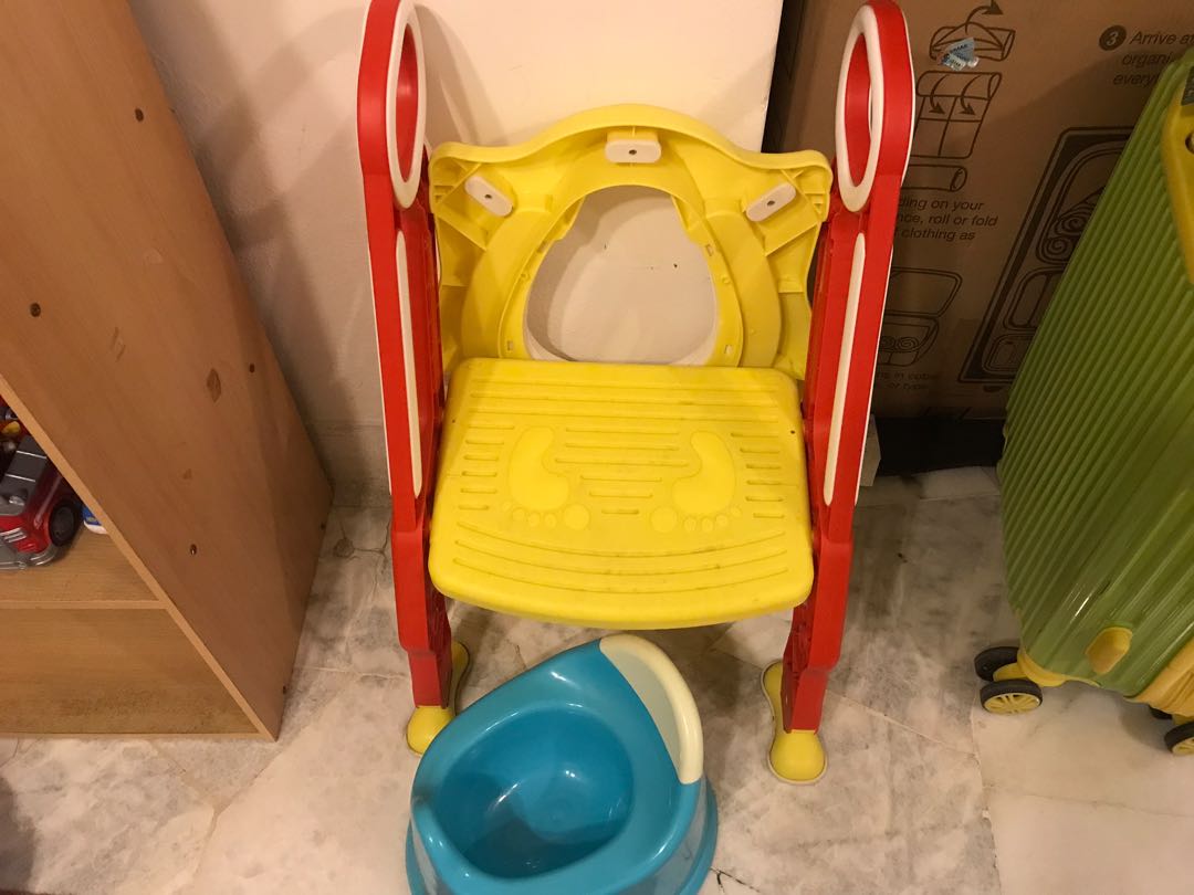 Potty bowl & toilet seat, Babies & Kids, Bathing & Changing, Toilet