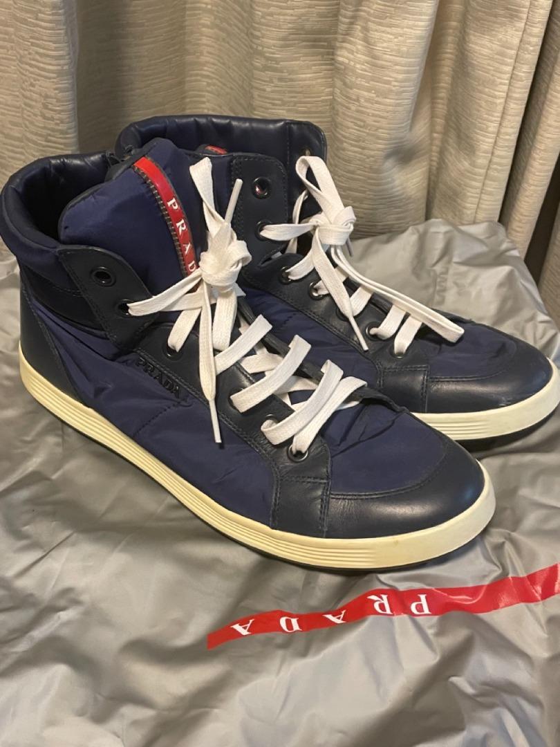 Cheap prada online high top sneakers