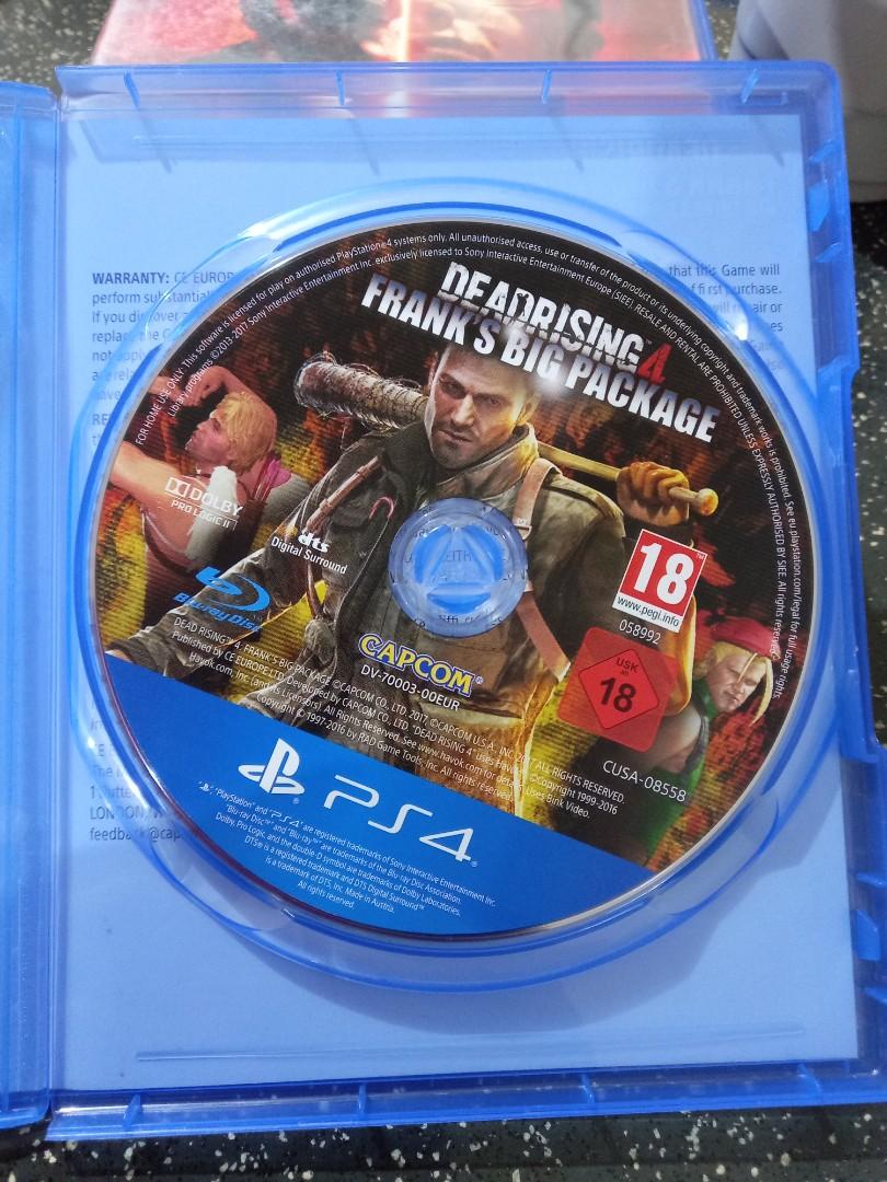 DEAD RISING FRANK'S BIG PACKAGE - PS4 - Neuf