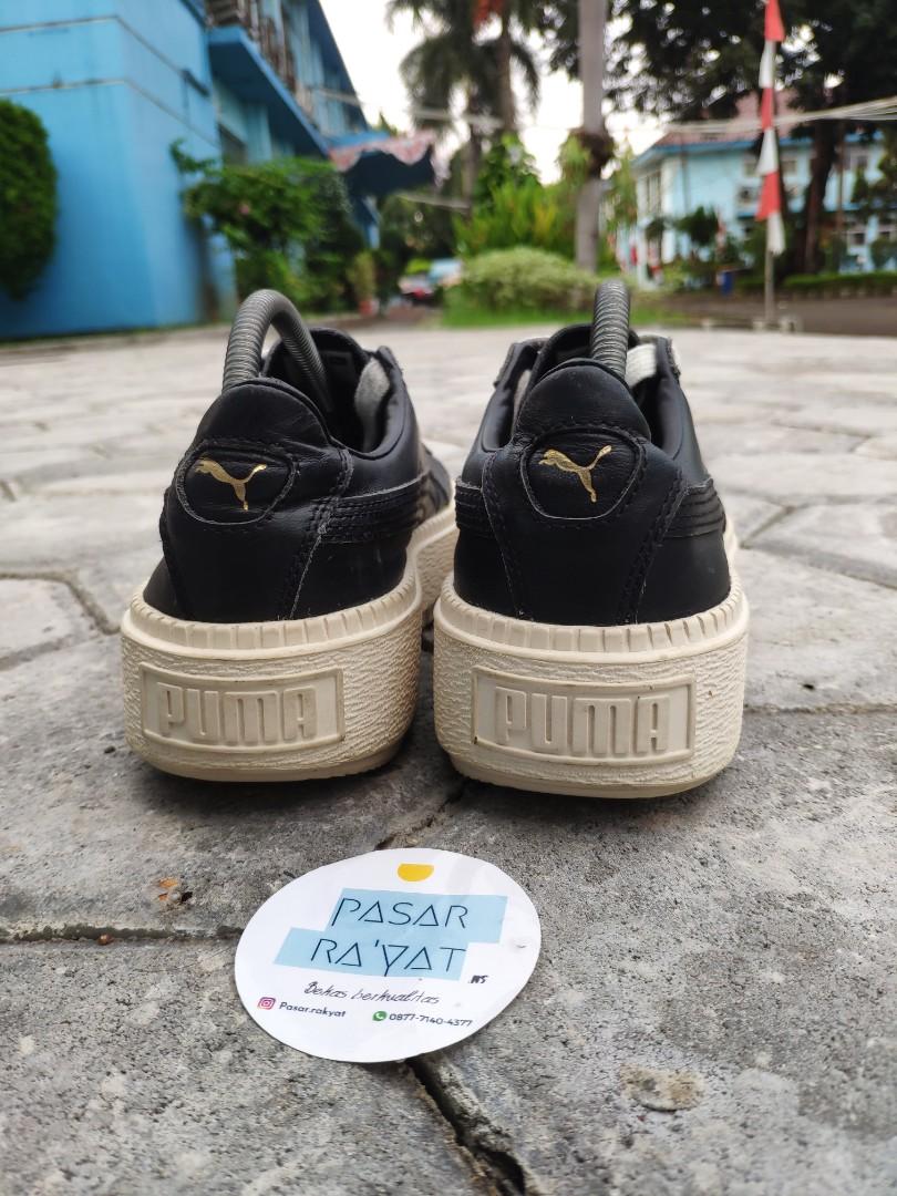 puma basket platform trace