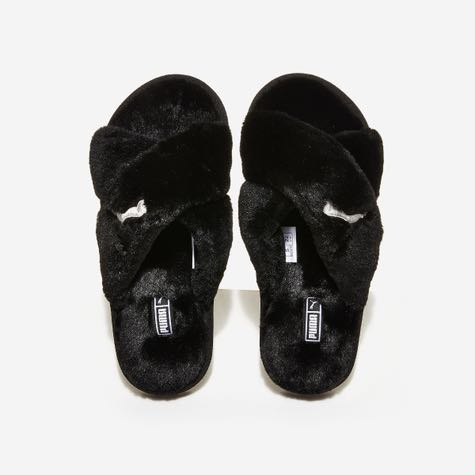 Puma slippers hotsell fluffy
