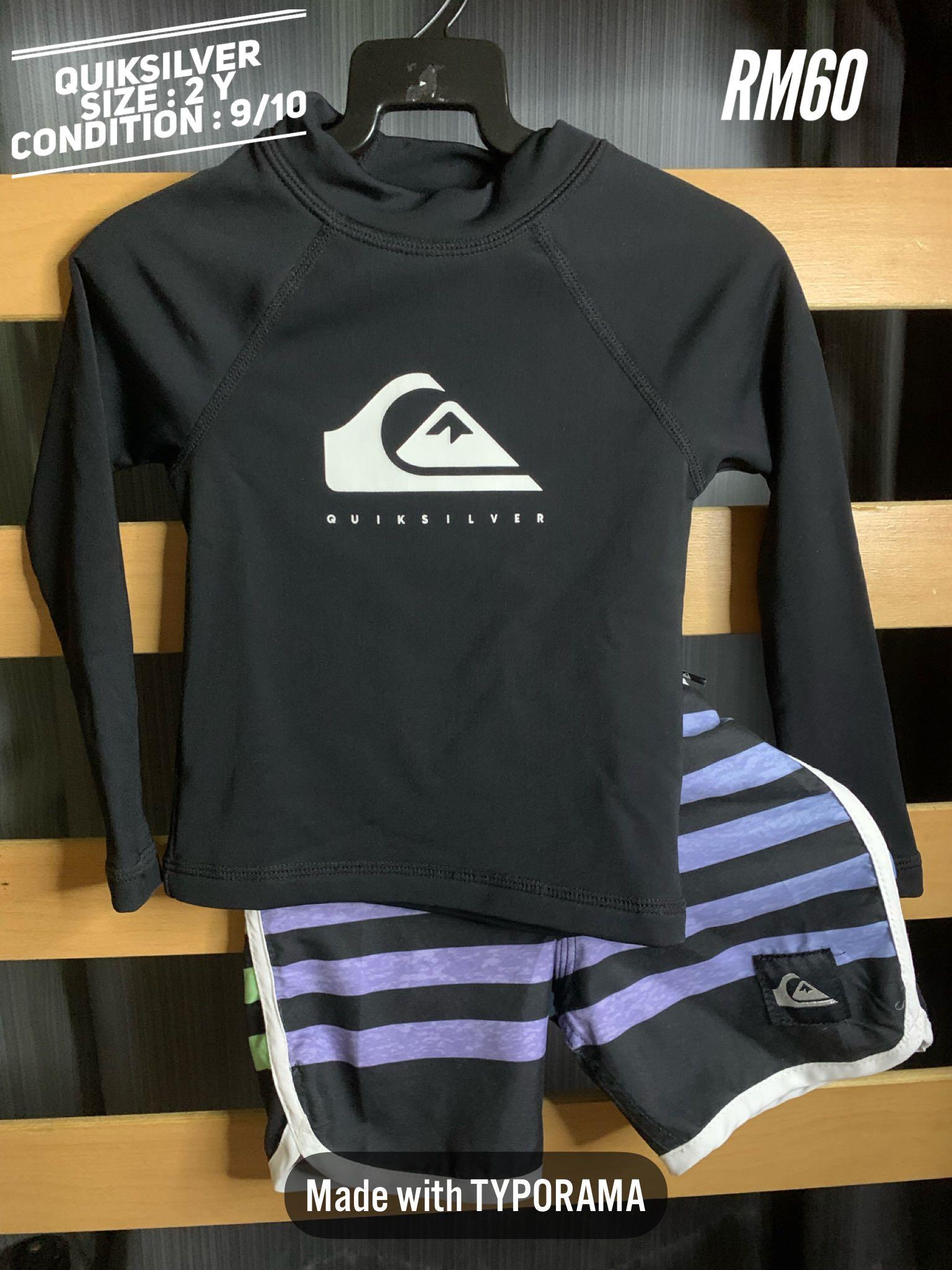 Quiksilver swimming suit top
