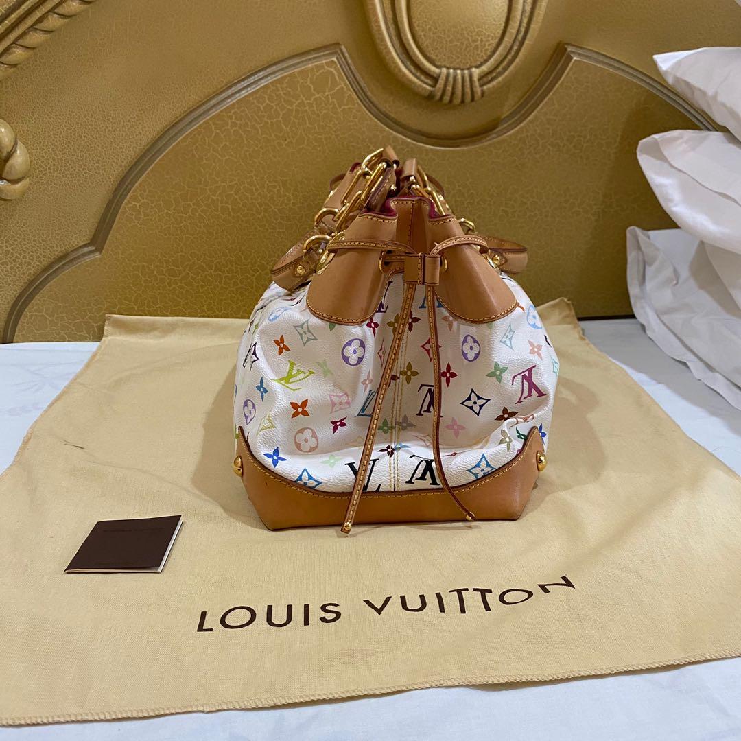 New Louis Vuitton Black Judy MM Murakami Multicolore Monogram Bag at  1stDibs
