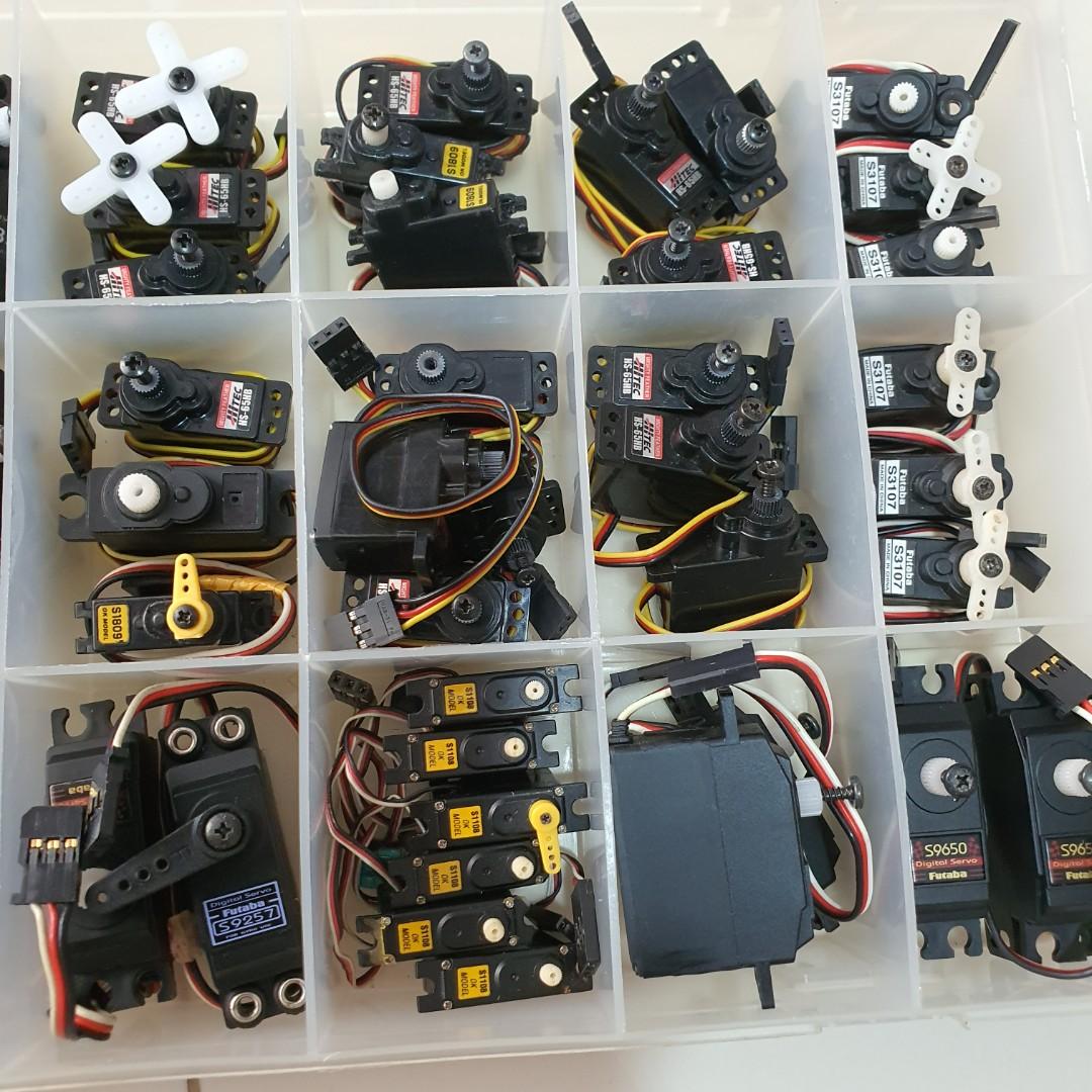 RC plane servos, Hobbies & Toys, Toys & Games on Carousell