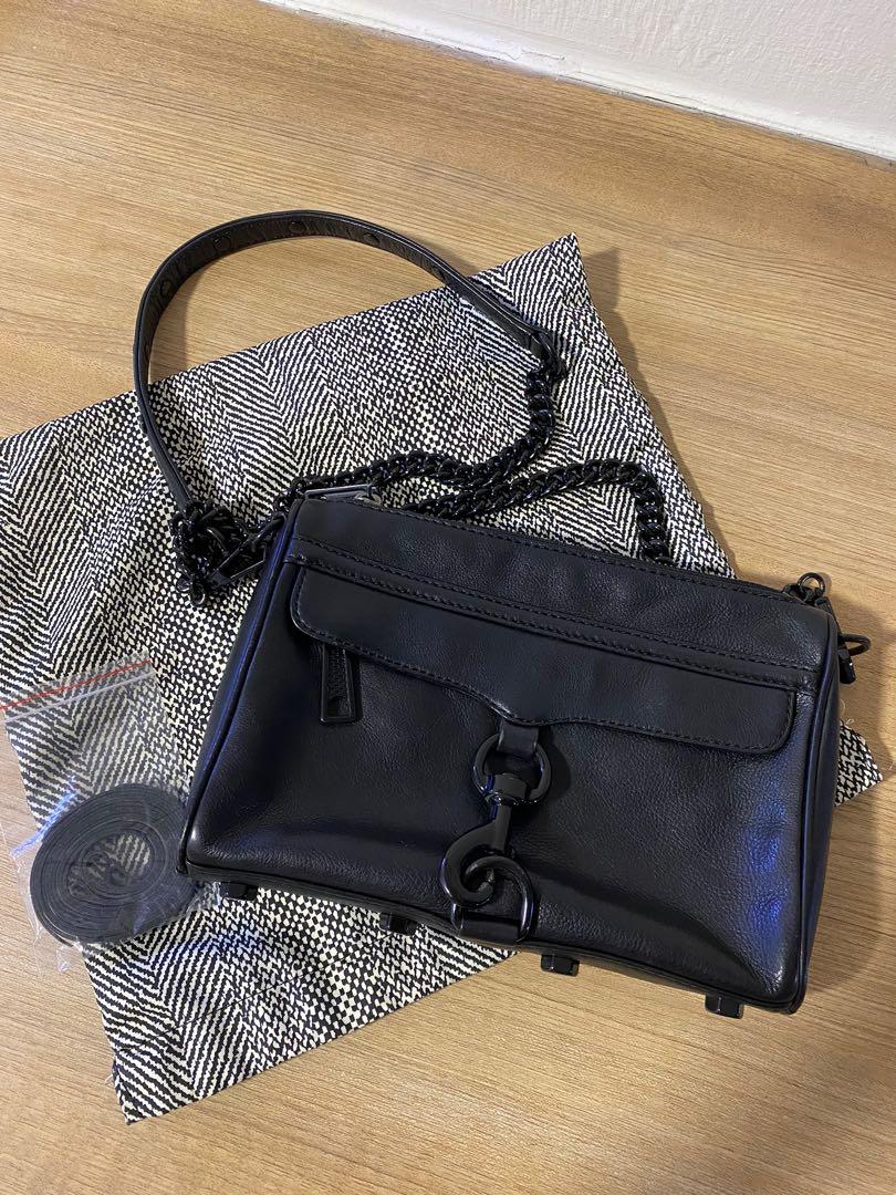 Rebecca minkoff mini mac black hardware online