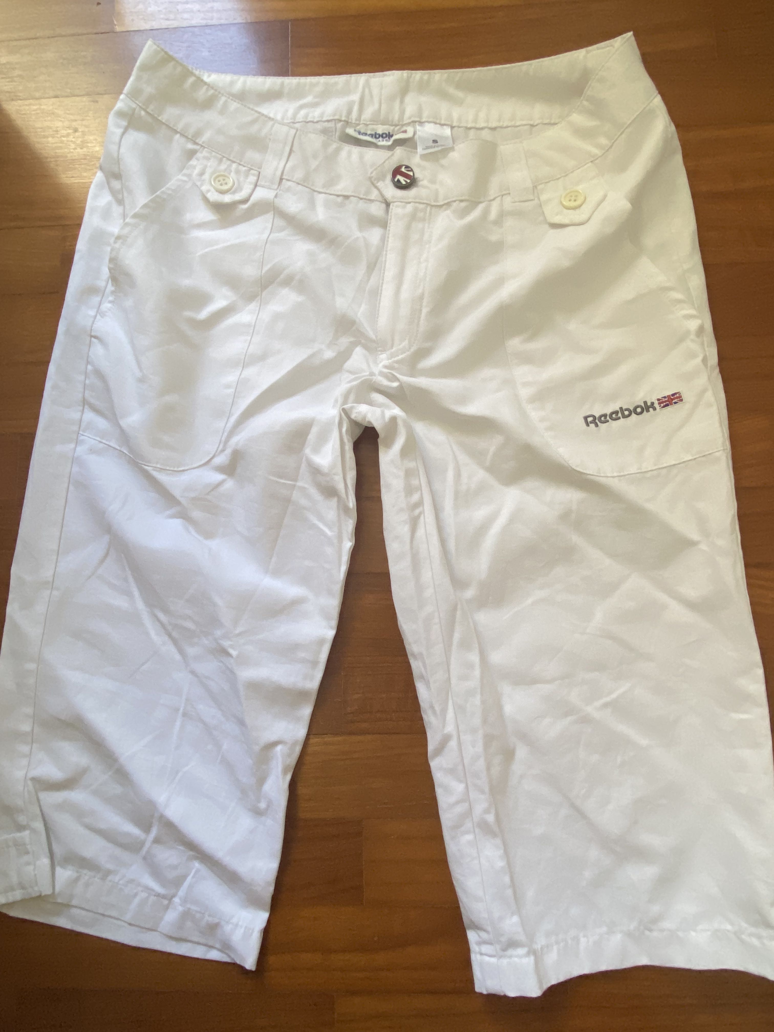 Reebok white clearance pants