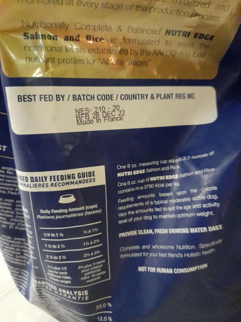 Nutriedge salmon and rice online