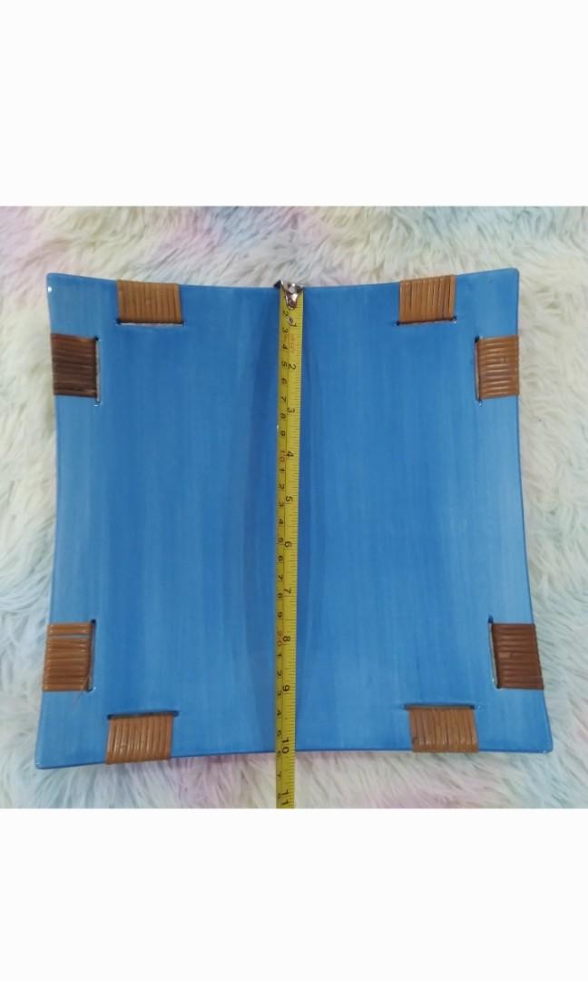 Modern Retro Ceramic Serving Tray Platter 2pcs (Category: Other Kitchenware & Tableware) located in Marikina City. Submitted by platesandthings (Listing ID 1177080149, Image 3). Description: Modern Retro Ceramic Serving Tray Platter 2pcs - P550.00 Take All.