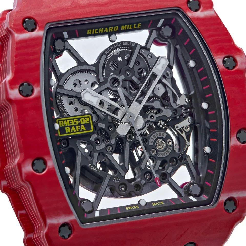 Richard Mille Rafael Nadal Signature Red RM35 02 RAFA Luxury