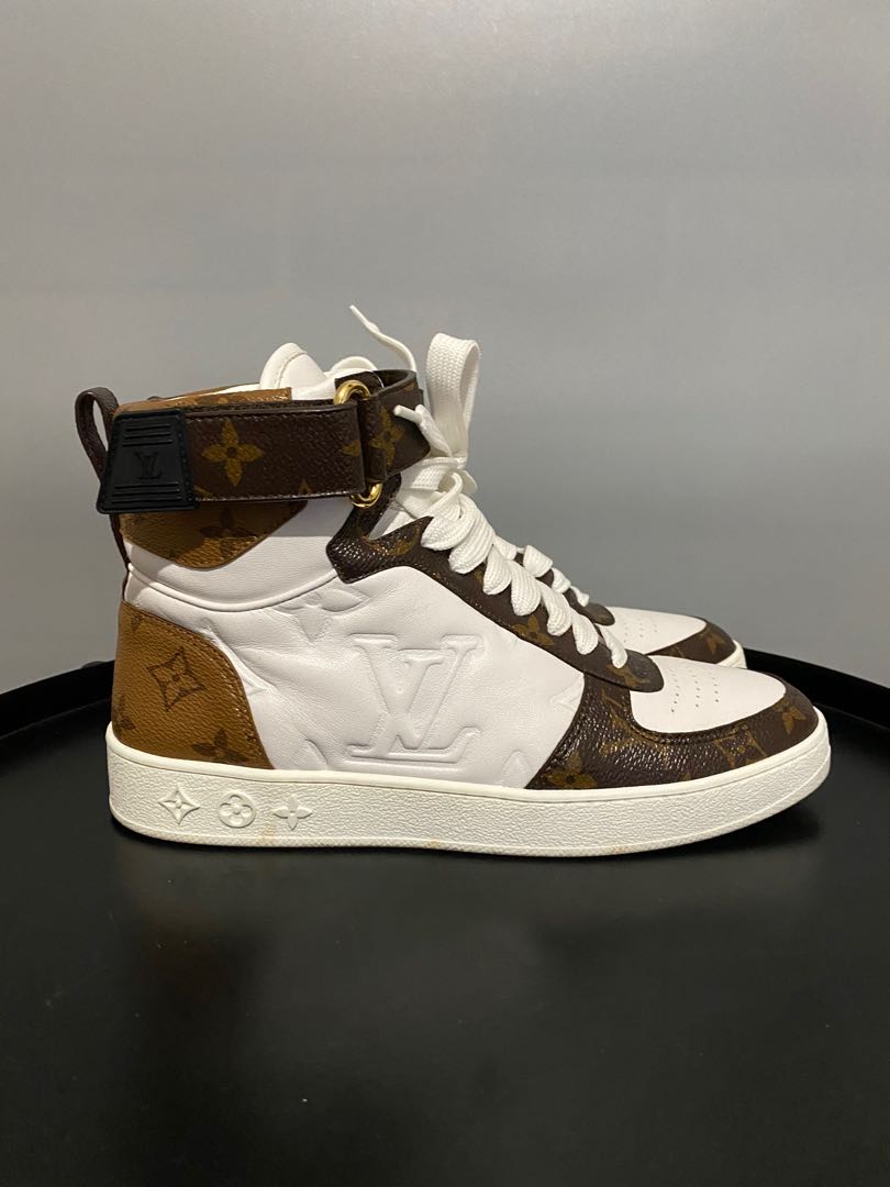 (RTP $1600) LOUIS VUITTON BOOMBOX HIGH TOP SNEAKERS, Luxury, Sneakers ...