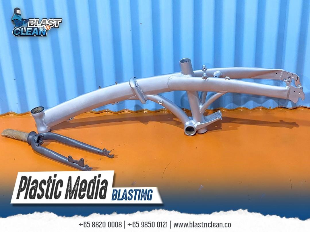 bike frame sandblasting near me