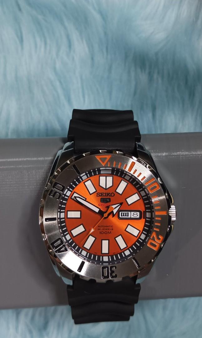 Seiko 5 Sports SRPC57, Men's Fashion, Watches & Accessories, Watches on  Carousell