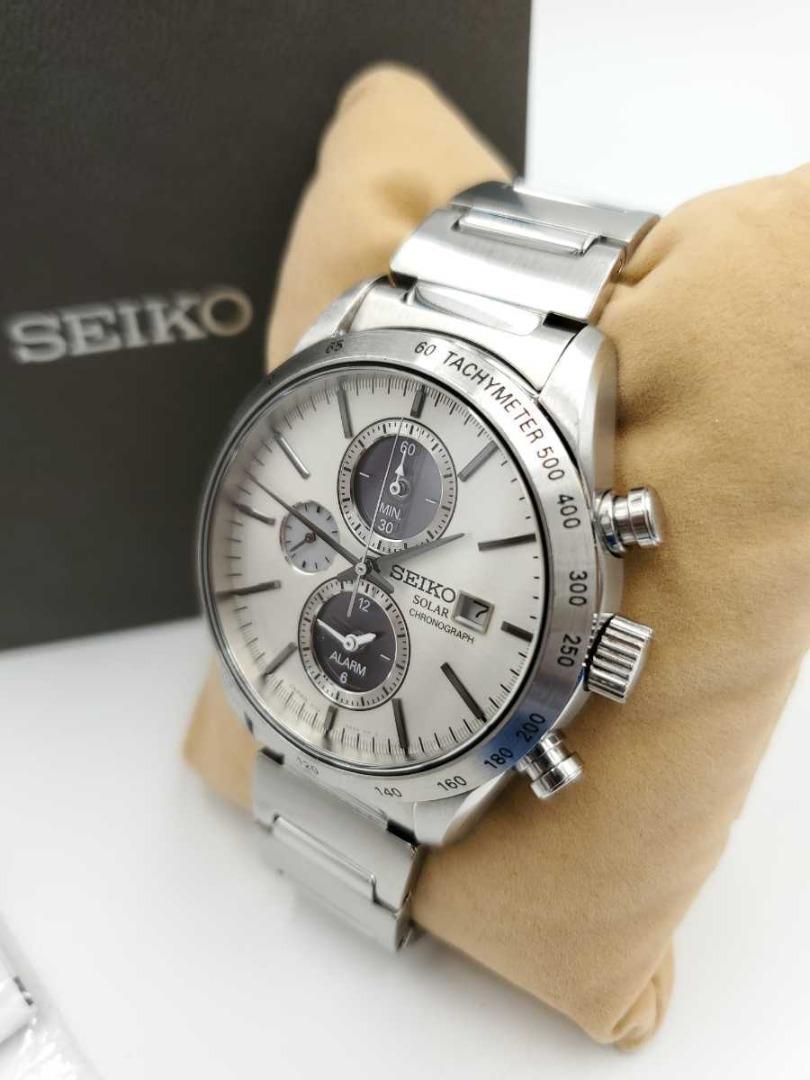 Seiko Spirit SBPY113 Solar Watch V172-0AP0, 名牌, 手錶- Carousell