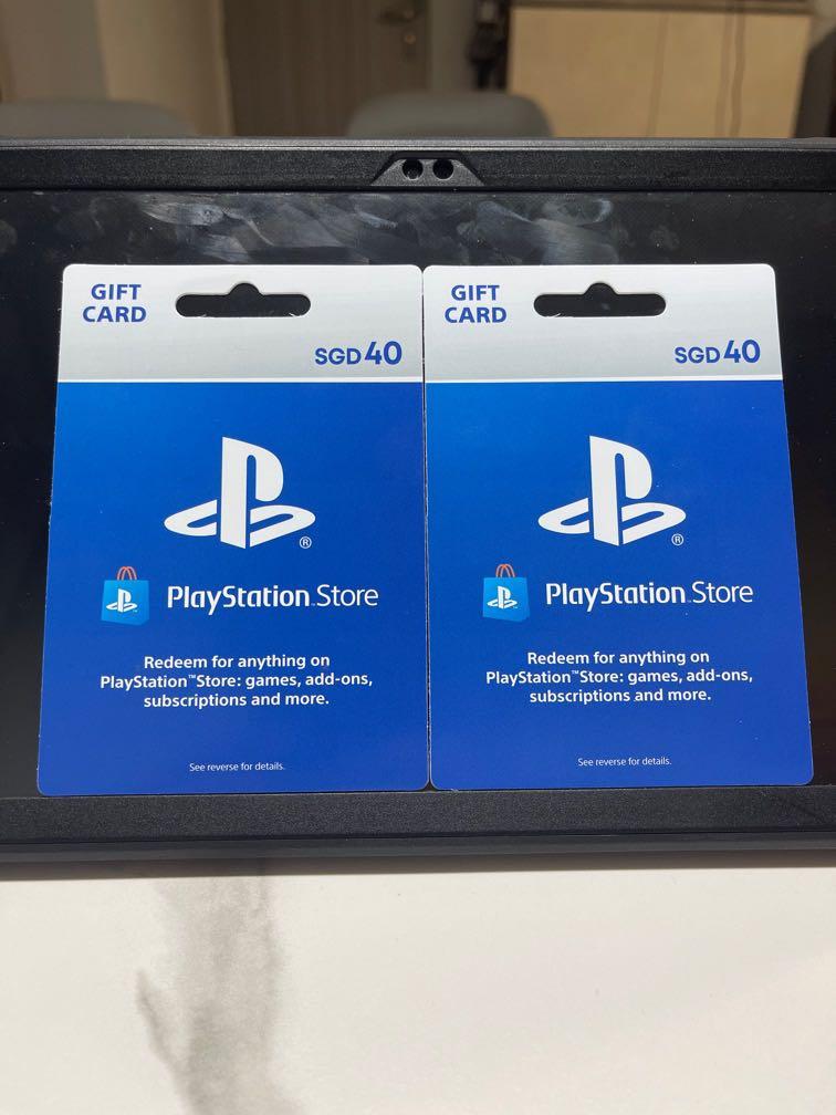 Ps4 gift best sale card sgd