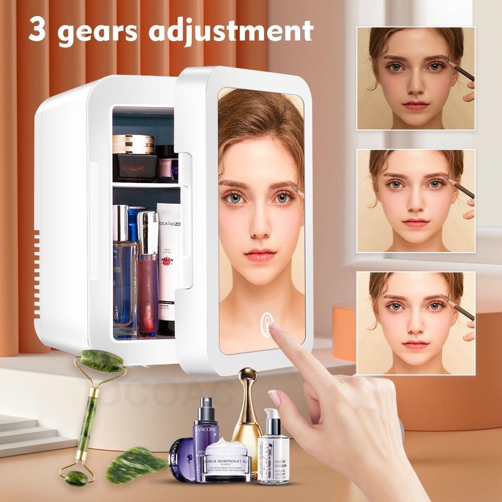 makeup fridge mirror