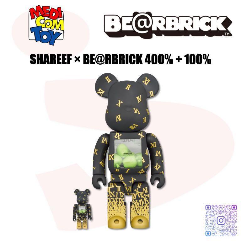 販促激安 BE@RBRICK SHAREEF 3 100％ & 400％ medicom | www.auto-craft.jp