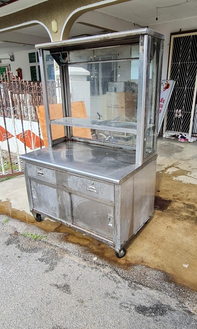 Stainless Steel Stall Melaka, Furniture & Home Living, Kitchenware
