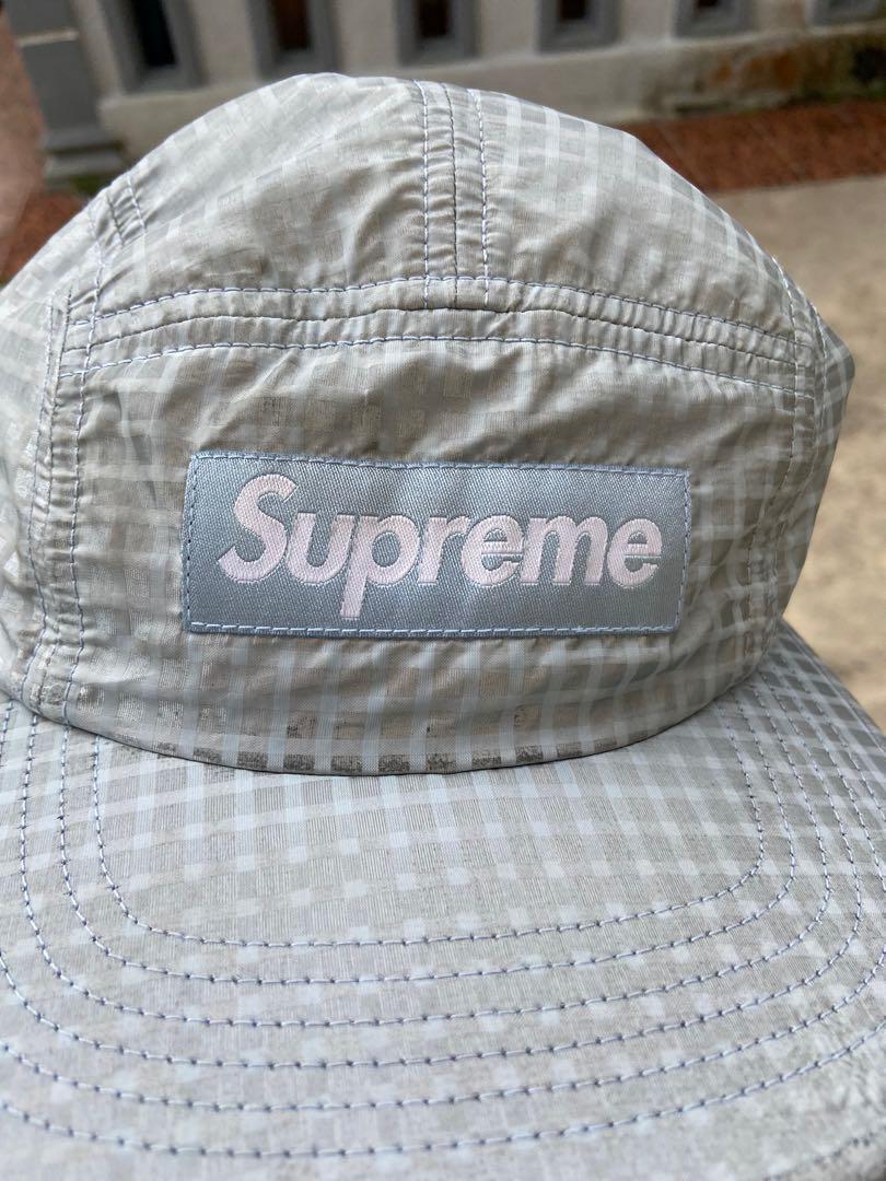 Supreme Camp Cap ( Metallic Check ), Men's Fashion, Watches