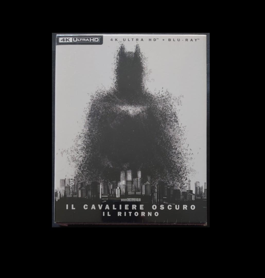 The Dark Knight Rises 4k blu-ray 蝙蝠俠夜神起義意大利版4k藍光