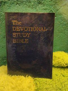 The devotional study Bible