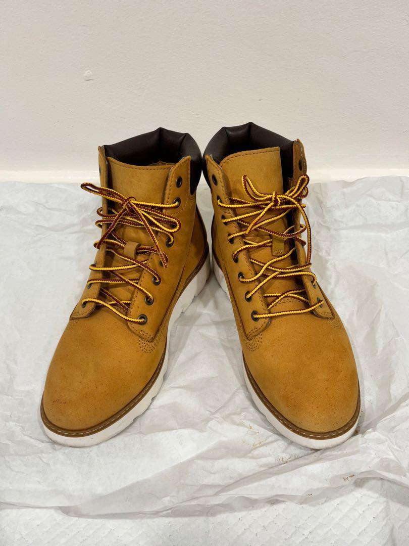 lucia way 6 inch boot for women in yellow