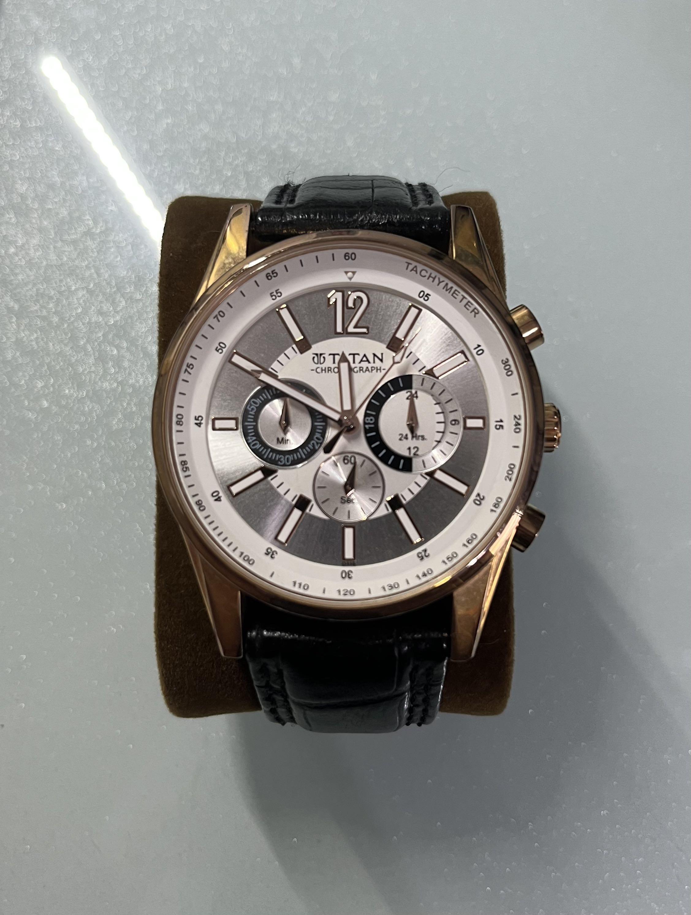 Titan Chronograph Watch Luxury Watches on Carousell