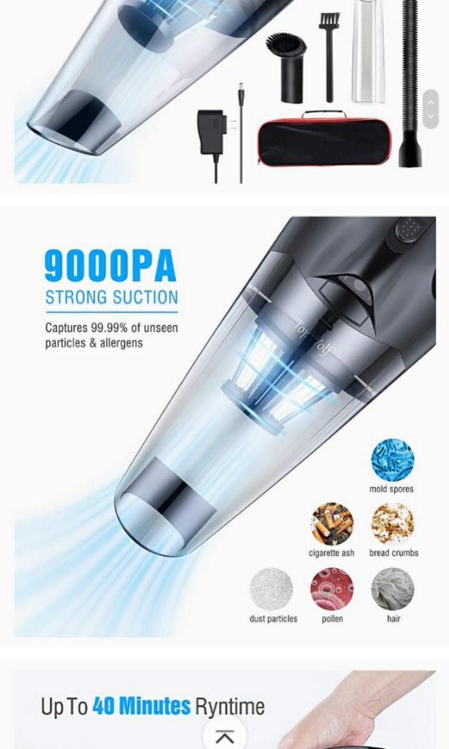 Topwolf handheld 2025 vacuum cordless cleaner