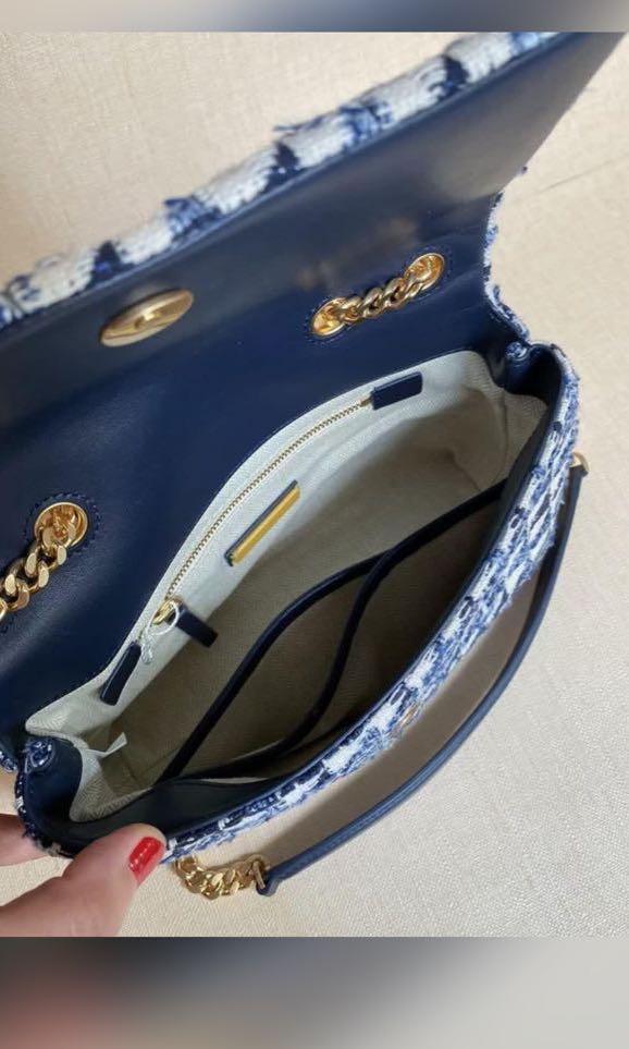 Tory Burch Tweed Bag, Women's Fashion, Bags & Wallets, Shoulder Bags on