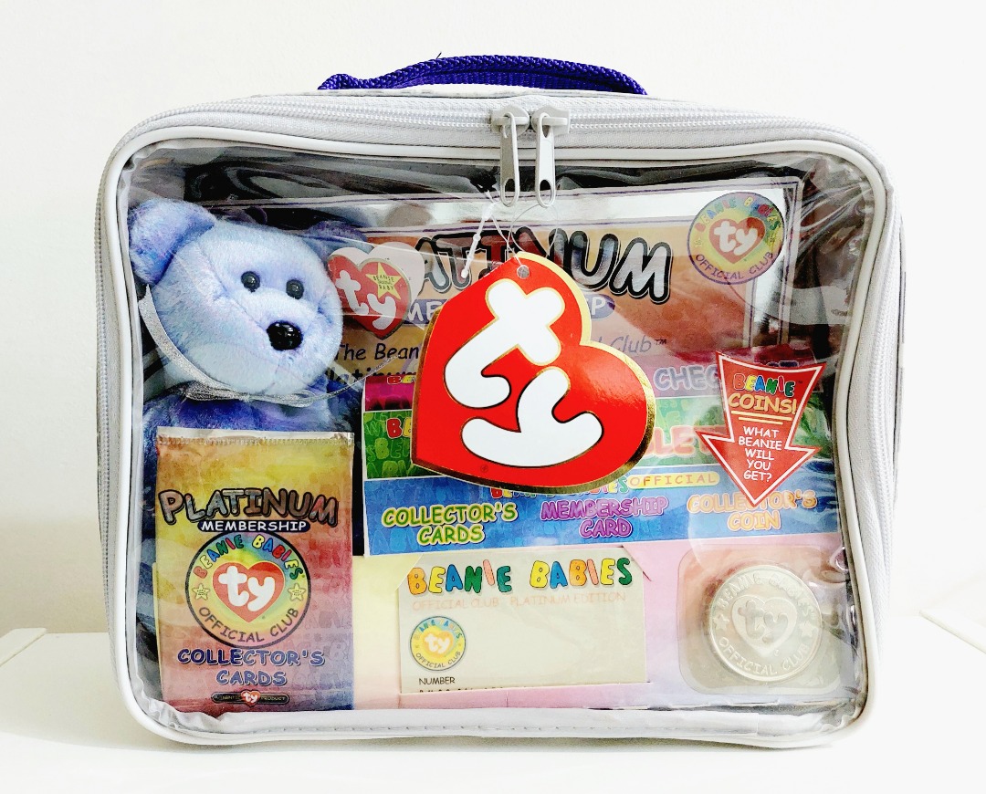 Beanie babies platinum edition sales