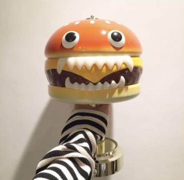UNDER COVER×MEDICOM TOY “HUMBERGER LUMP Under Cover x Medicom Toy x Humberger Lump Black Japan Free
