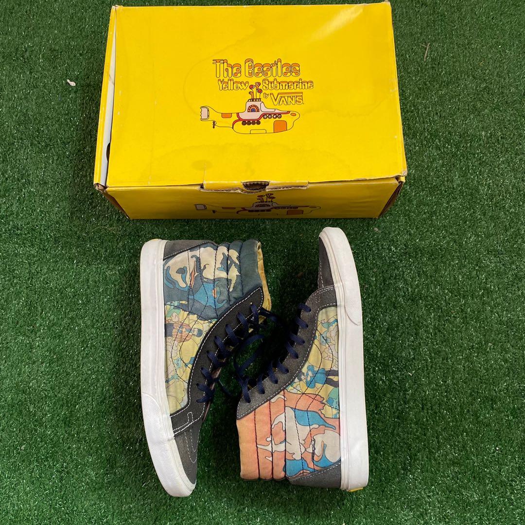 Vans yellow submarine sk8 hi discount