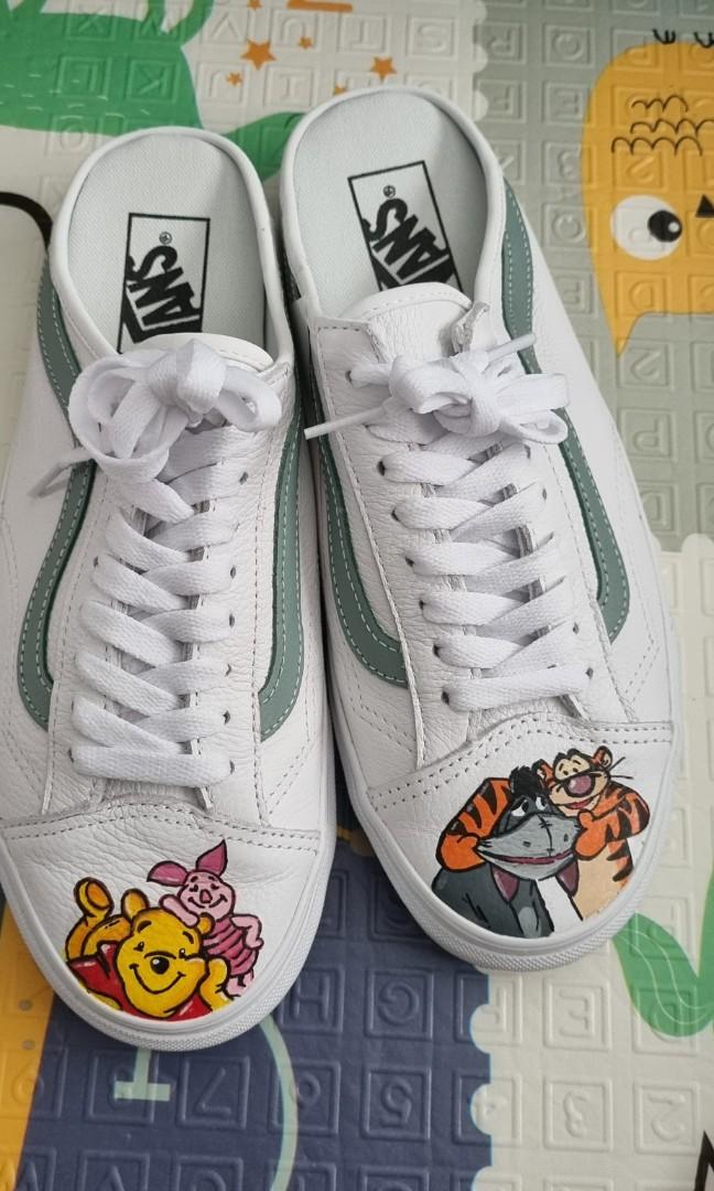 Winnie the pooh on sale vans size 9 womens