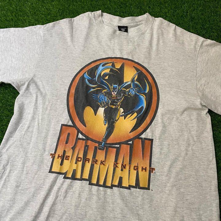 Vintage 1997 Warner Bros Batman The Dark Knight Mega Print Shirt, Men's  Fashion, Tops & Sets, Tshirts & Polo Shirts on Carousell