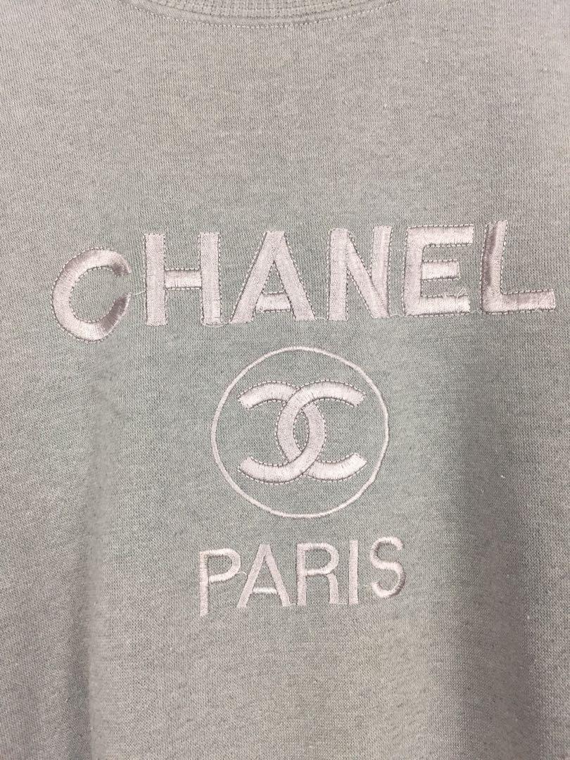 Chanel on sale vintage sweatshirt