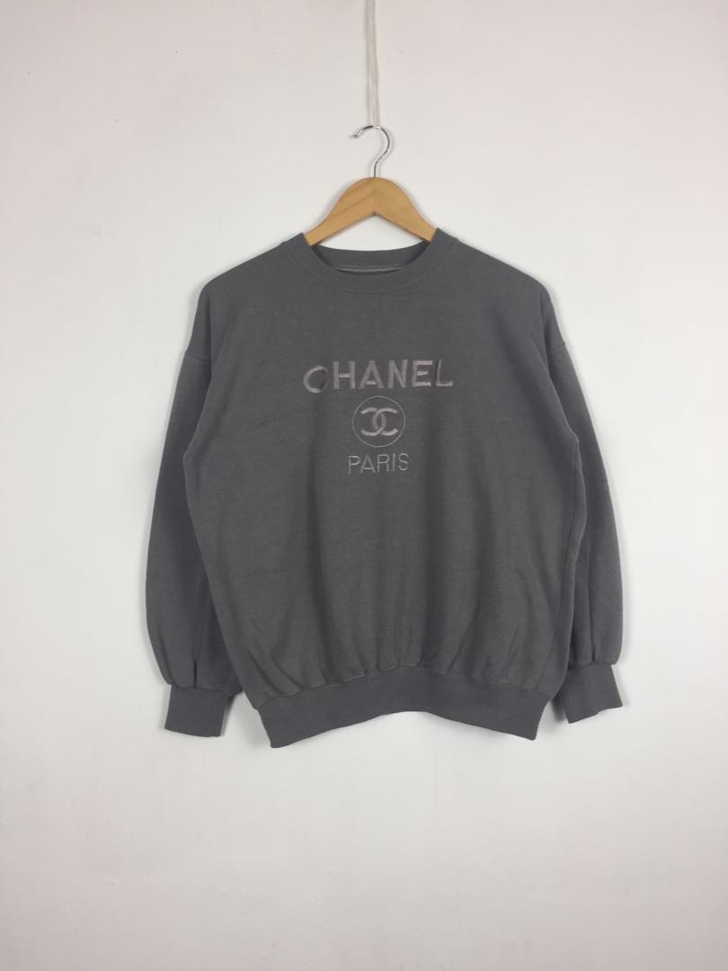 Vintage Chanel Sweatshirt, Women's 