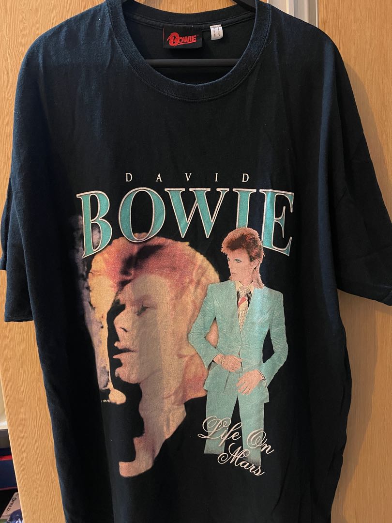 David bowie t shirt topman top