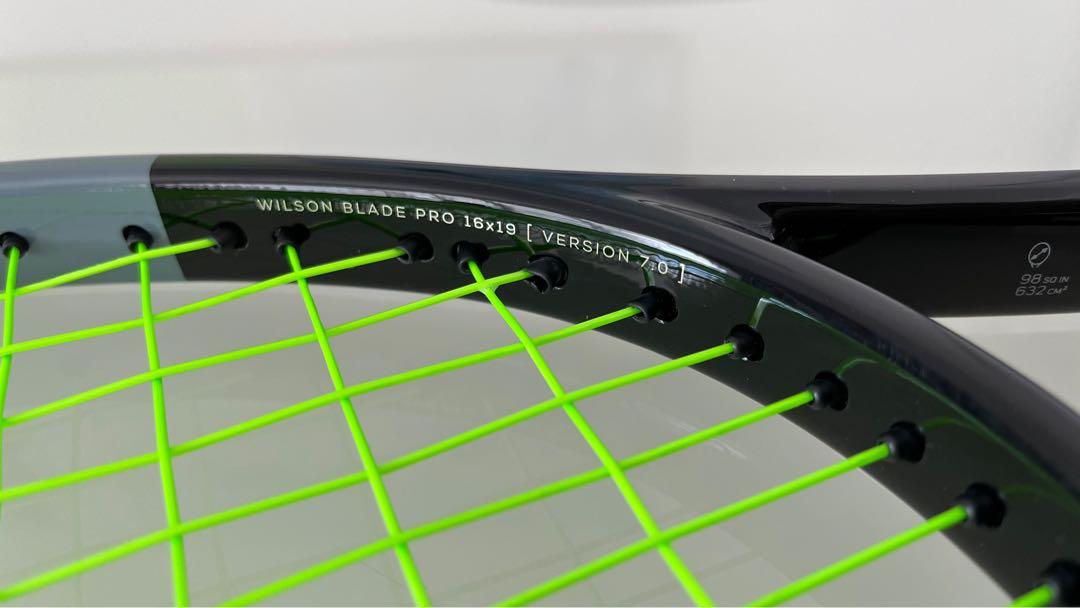 Wilson Blade Pro (Prostock H22 mod) 16x19 Tennis Racket, Sports