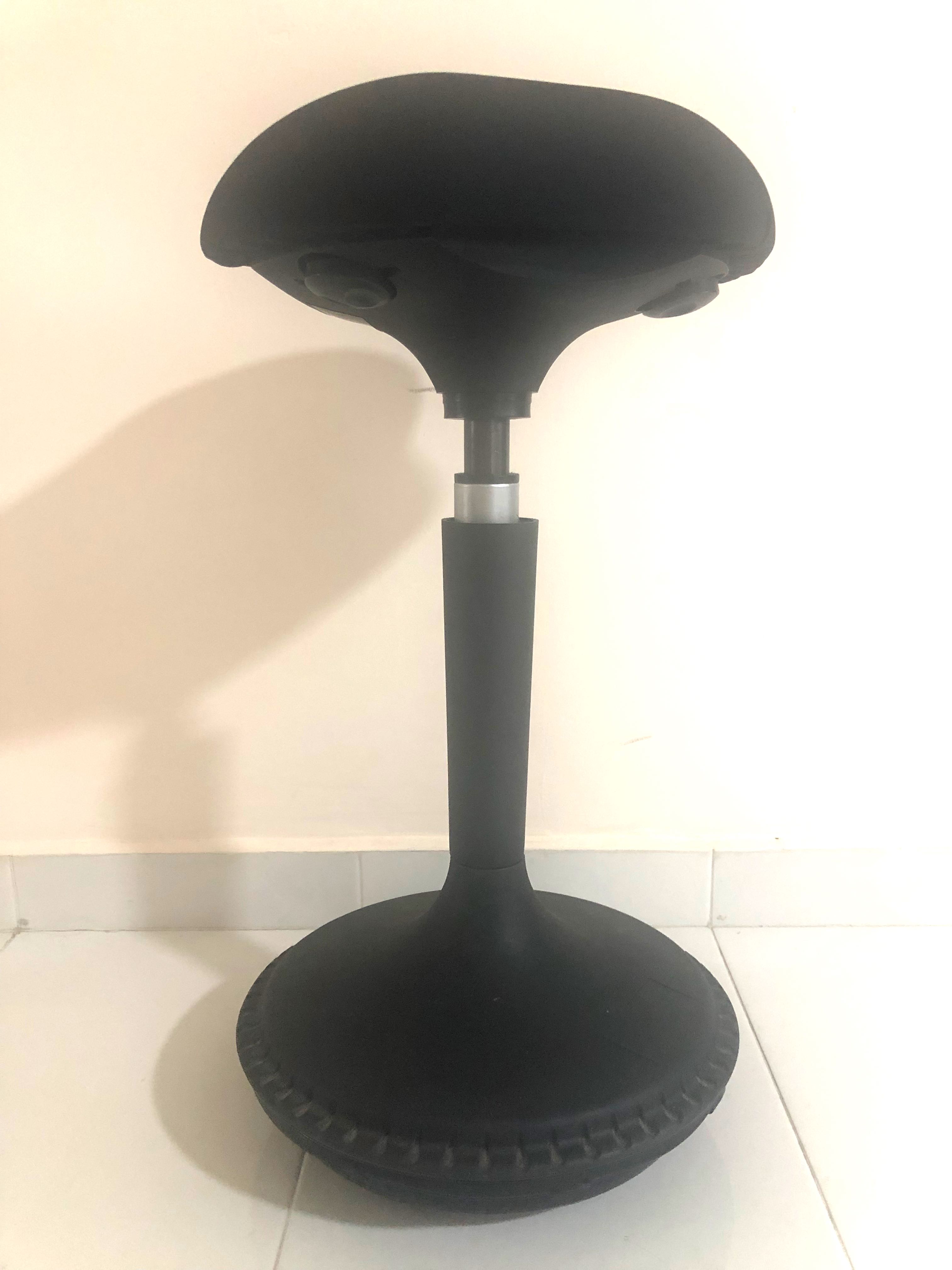 Wobble stool for standing desk & core, Furniture & Home Living