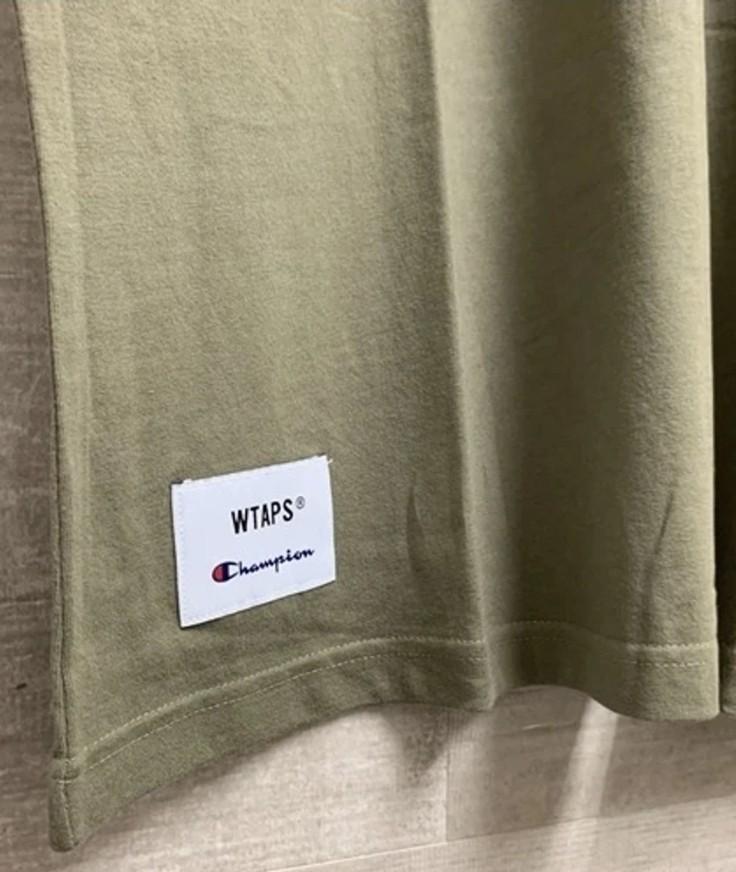 WTAPS （分類：T-shirt、恤衫、有領衫）位於 Hong Kong。 由 lolowoo 提交（商品編號 1172918662，圖片 6）。簡介： WRAPS crossover Champion T Large size Olive color。